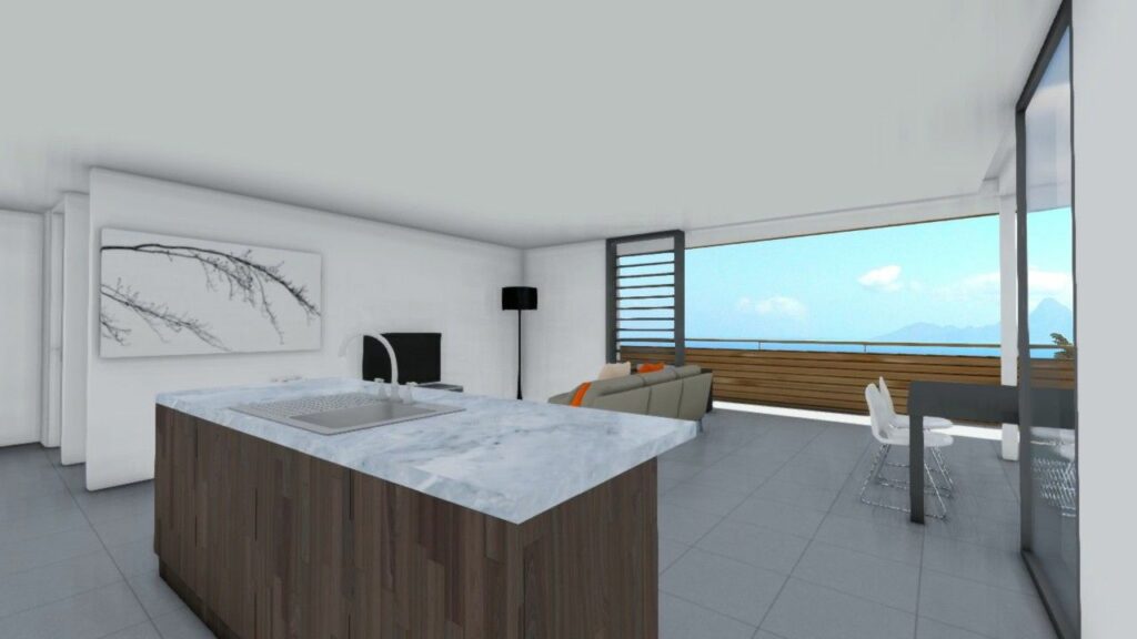Vente Appartement F3 à Punaauia