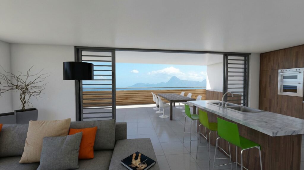 Vente Appartement F4 à Punaauia
