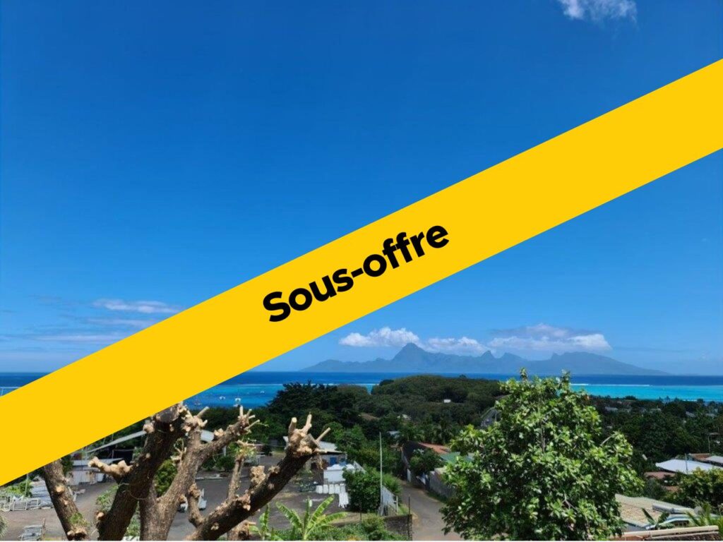 Vente Appartement F3 à Punaauia