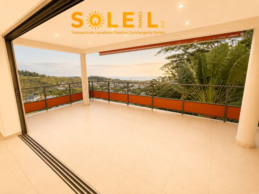 Vente Appartement F4 à Punaauia