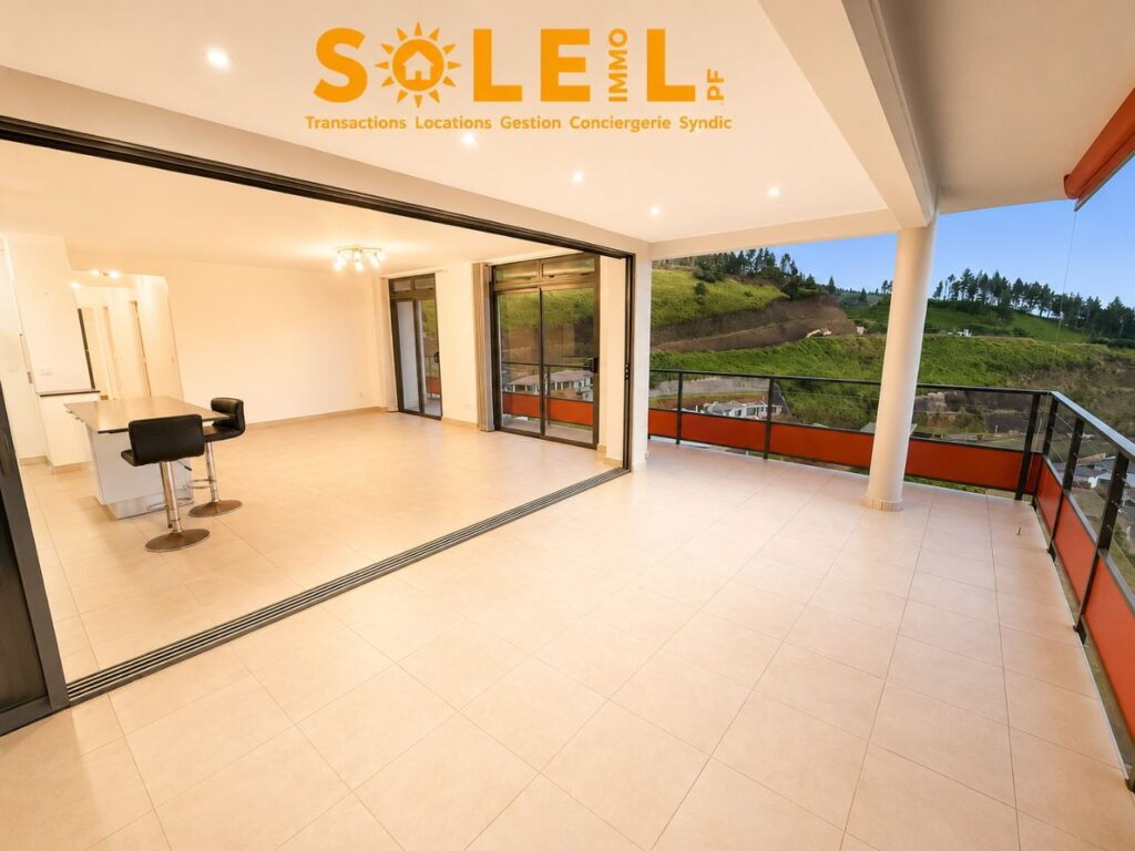 Vente Appartement F4 à Punaauia