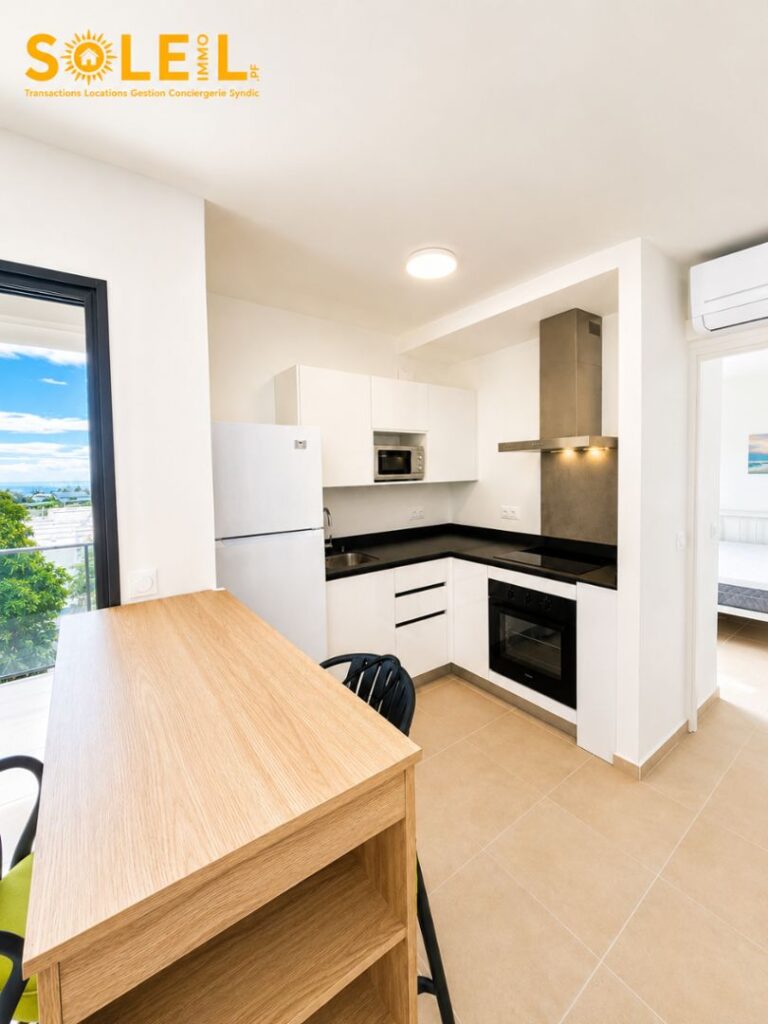 Location Appartement F2 à Papeete