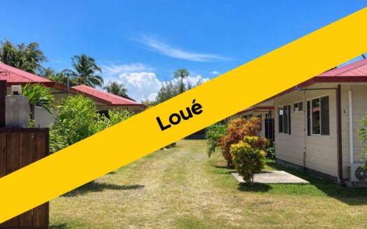 Location Maison F2 à Moorea