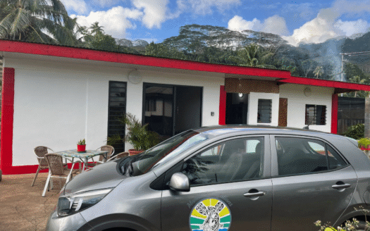 Chambres confort avec voiture et ponton privé à Huahine – Chambres d’hôte à Huahine