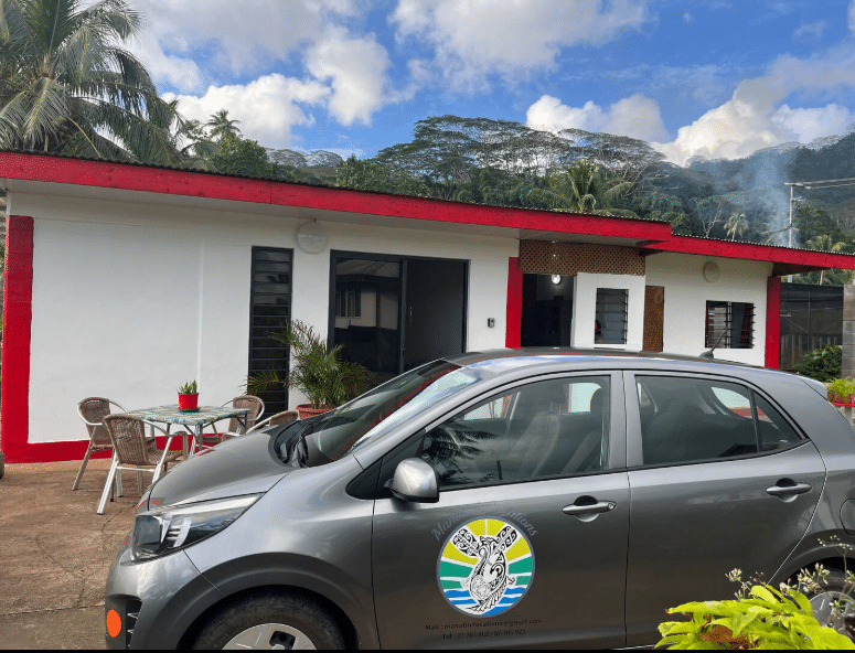 Chambres confort avec voiture et ponton privé à Huahine – Chambres d’hôte à Huahine